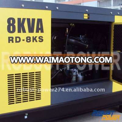 9KVA Mobile Silent Diesel Generator Sets