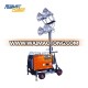 4.8M Small Light Tower Metal Halide Lamp Portable Trailer Lights