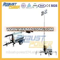 telescopic mast CE light tower generator